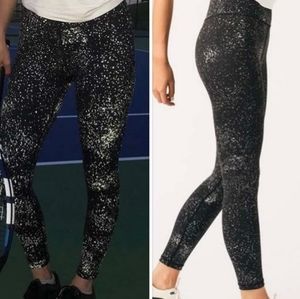 NWOT Zyia highrise active 7/8 glow in the dark tights 8-10